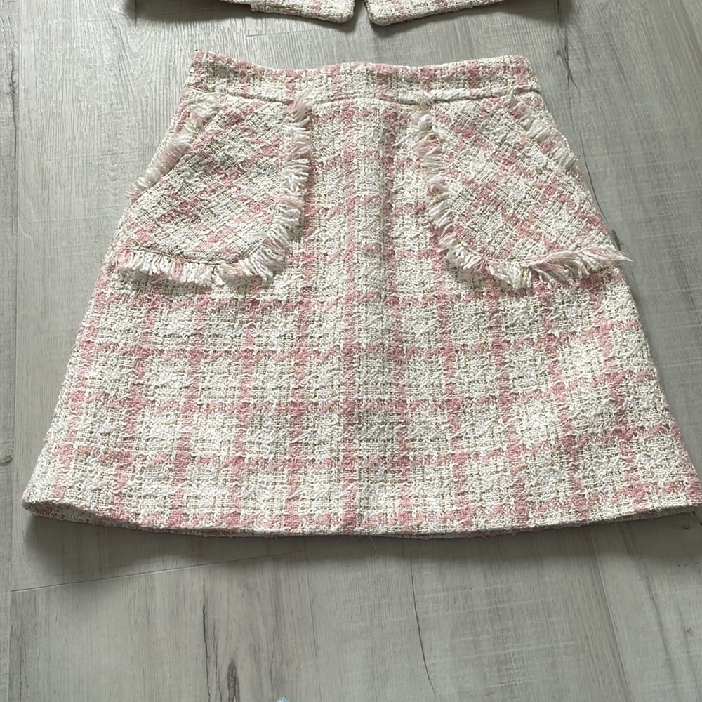 Pink Tweed Set - Picture 4 of 5